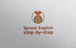 YF_DESIGN (yusuke_furugen)さんのこども英語・英会話教室「Sprout English step-by-step」のロゴの仕事への提案