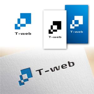 Hi-Design (hirokips)さんのアーリーステージ企業向けクラウドサービスの商品ロゴ（アイコン+文字）『T-web』への提案