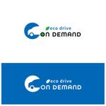 PUPYdesign (PUPY)さんのレンタカー・カーリース・サブスクリプションサービス「eco drive on-demand」のロゴへの提案