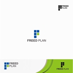 トンカチデザイン (chiho)さんの建築業申請、仮設建築事務所コンサルティングに関するサイト「FREED PLAN」のロゴへの提案