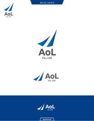 queuecat (queuecat)さんの株式会社AoLのロゴへの提案