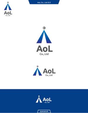 queuecat (queuecat)さんの株式会社AoLのロゴへの提案