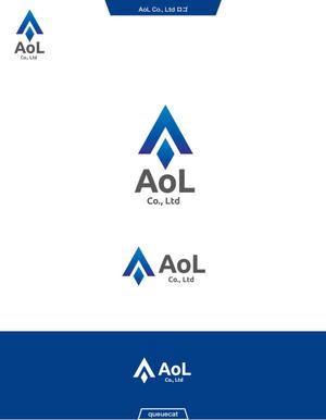 queuecat (queuecat)さんの株式会社AoLのロゴへの提案