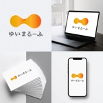 m_flag (matsuyama_hata)さんの会社の商品名「ゆいまるーふ」のロゴへの提案
