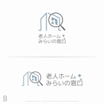 shirokuma_design (itohsyoukai)さんの事業サイト「老人ホームみらいの窓口」のロゴへの提案