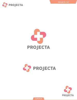 queuecat (queuecat)さんの医療系の会社「株式会社PROJECT A」のロゴへの提案