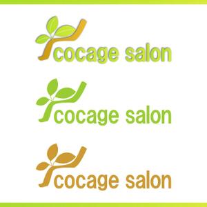 HT2046 (HT2046)さんの「cocage salon」のロゴ作成への提案