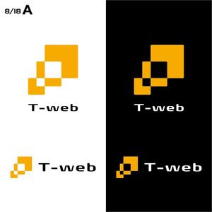 Hi-Design (hirokips)さんのアーリーステージ企業向けクラウドサービスの商品ロゴ（アイコン+文字）『T-web』への提案