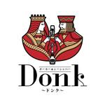 ナバラ (inazuma)さんのポーカー＆シーシャBar　Donkのロゴマークへの提案