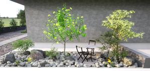 Crumb space desing  (cymas)さんの平屋戸建ての庭のデザインへの提案