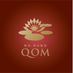 atomgra (atomgra)さんの「整体・美容整体　QOM」のロゴ作成への提案