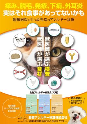 akakidesign (akakidesign)さんの弊社事業の飼い主向けチラシへの提案