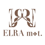藤依ひな (fujiyorihina)さんの美容室「ELRA m&t.」のロゴ製作依頼への提案