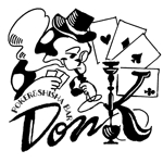 エナガ (atelier_enaga)さんのポーカー＆シーシャBar　Donkのロゴマークへの提案