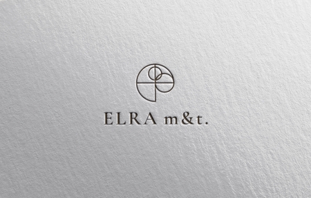 shibamarutaro (shibamarutaro)さんの美容室「ELRA m&t.」のロゴ製作依頼への提案