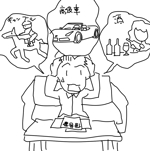 鈴丸 (suzumarushouten)さんの「狛江市納税催告チラシ」にて使用するイラストへの提案