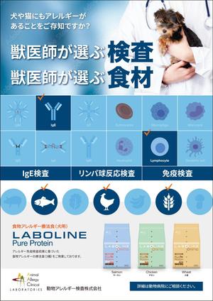 takeworks (takeworks)さんの弊社事業の飼い主向けチラシへの提案