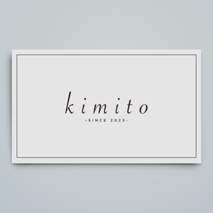 haru_Design (haru_Design)さんの自社美容室の美容商品（kimito)のロゴへの提案