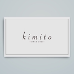 haru_Design (haru_Design)さんの自社美容室の美容商品（kimito)のロゴへの提案