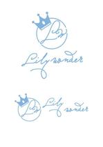 いぜむ (ithem3)さんのガールズユニット「Lily wonder」のロゴへの提案