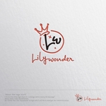 sklibero (sklibero)さんのガールズユニット「Lily wonder」のロゴへの提案