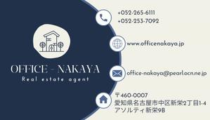 担当者名 (Phuonganh99)さんの不動産の仲介・買取・管理を行う企業の名刺デザインへの提案
