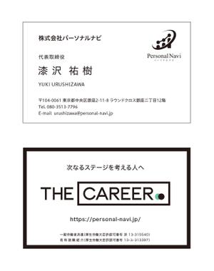 masunaga_net (masunaga_net)さんの自社オウンドメディアをイメージした会社の新しい名刺デザイン依頼への提案
