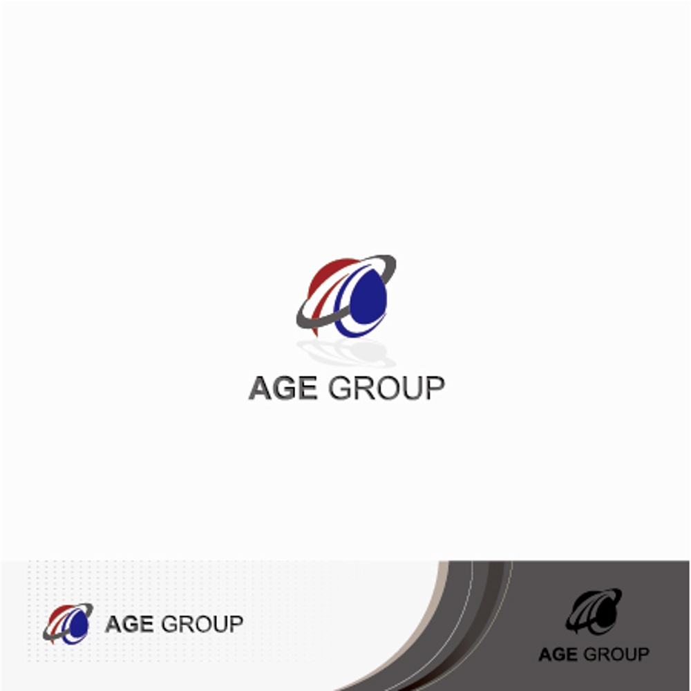 飲食店経営　「株式会社エージグループ」「age group co.ltd.」企業ロゴ