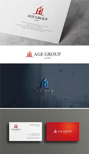 happiness_design (happiness_design)さんの飲食店経営　「株式会社エージグループ」「age group co.ltd.」企業ロゴへの提案