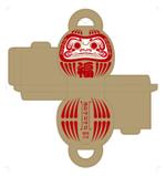 MH (MHMH)さんの年末福箱だるま化粧箱デザイン依頼への提案