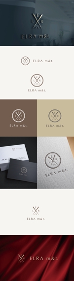 WDO (WD-Office)さんの美容室「ELRA m&t.」のロゴ製作依頼への提案