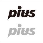 FLY HALF design (Arai_m)さんの「pius」のロゴ作成への提案