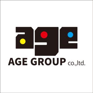 加藤　寛 (sp7d75q9)さんの飲食店経営　「株式会社エージグループ」「age group co.ltd.」企業ロゴへの提案