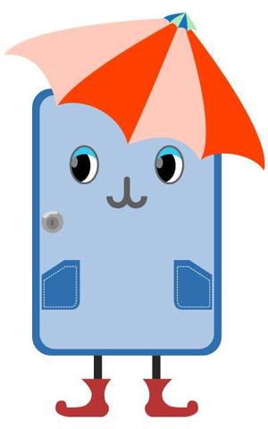 さんの不動産会社のシンプルな謎のキャラクター制作への提案