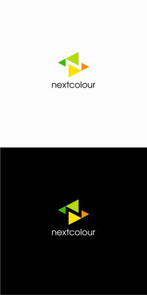 designdesign (designdesign)さんのネクストカラー合同会社のロゴマーク作成依頼への提案