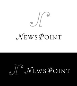 claphandsさんの「NEWS  POINT」のロゴ作成（商標登録なし）への提案