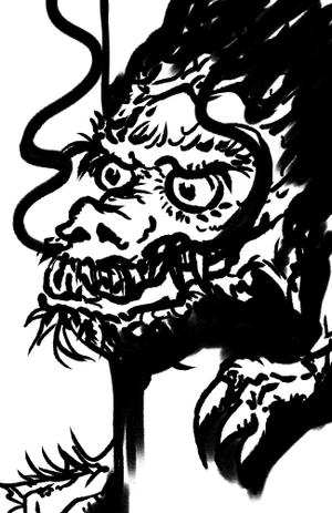Miyagino (Miyagino)さんの辰年アイテムデザイン　箔押し用単色データイラスト竜への提案