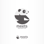 IROHA-designさんのベビーグッズブランド「meets」のロゴへの提案