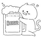 Kaya (1990feb2)さんのバーでお酒＆ネコをモチーフにした可愛いキャラクターのイラスト制作を依頼いたします。への提案