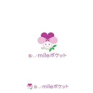 耶耶 (yuki_tk_s)さんの訪問介護美容『sumile のポケット』のロゴへの提案
