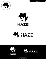 queuecat (queuecat)さんの新規出店美容室『HAZE』のロゴへの提案