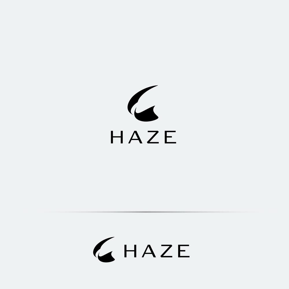 新規出店美容室『HAZE』のロゴ