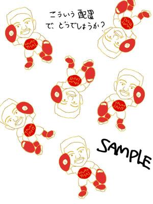 Lt ()さんのムエタイジム　オリジナルプリントTシャツのイラストへの提案
