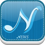 Bluelace (Bluelace)さんのiPhoneアプリ（音楽ニュース）のアイコン製作への提案