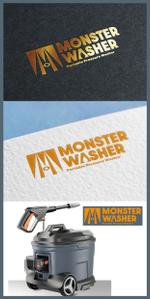 mogu ai (moguai)さんのポータブル高圧洗浄機『MONSTER WASHER』のロゴ作成への提案