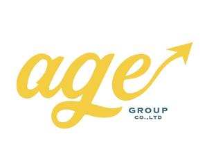 DELIGHT デザインスタジオ (delight1977)さんの飲食店経営　「株式会社エージグループ」「age group co.ltd.」企業ロゴへの提案