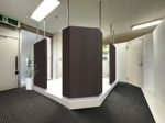 i-rendering (yaskaz)さんのオフィス内パーテーション等のデザインへの提案