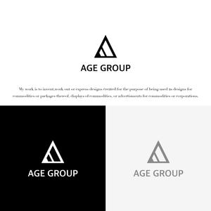KT (KANJI01)さんの飲食店経営　「株式会社エージグループ」「age group co.ltd.」企業ロゴへの提案
