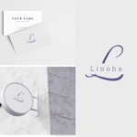 jz95gtu (jz95gtu)さんのヘアブラシブランド、美容品ブランド「Linoha」のロゴへの提案