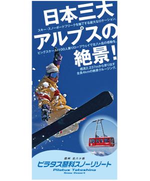 FLY HALF design (Arai_m)さんのスキー場パンフレット表紙への提案